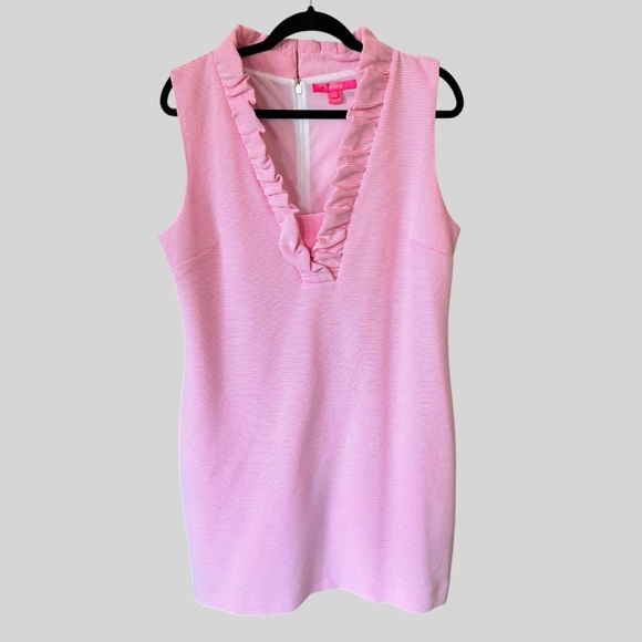 Lilly Pulitzer Tisbury Shift Sleeveless Pink Dress - Picture 1 of 6